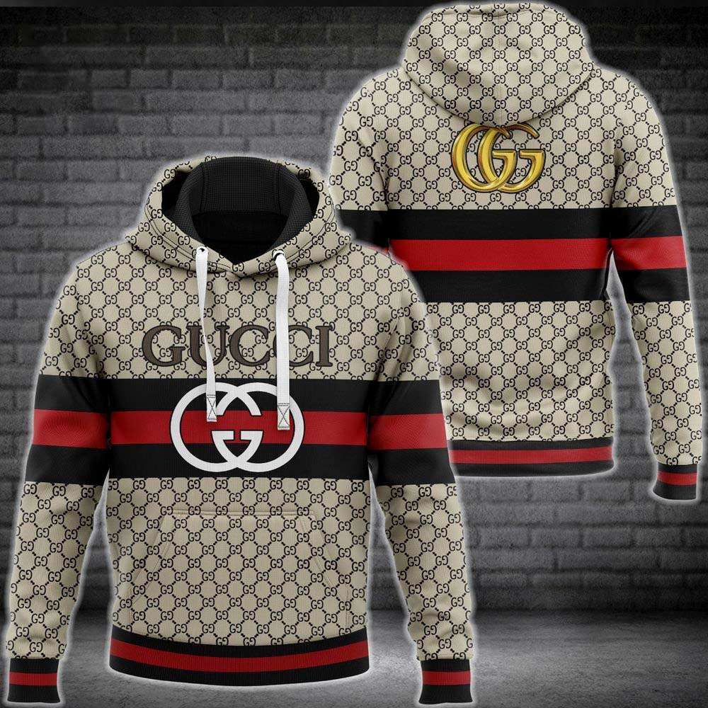 Gucci Luxury Brand Hoodie Pants All Over Printed 101 Gucci Luxury Brand Hoodie Pants All Over Printed 101