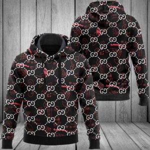 Gucci Luxury Brand 3D Hoodie POD Design 032