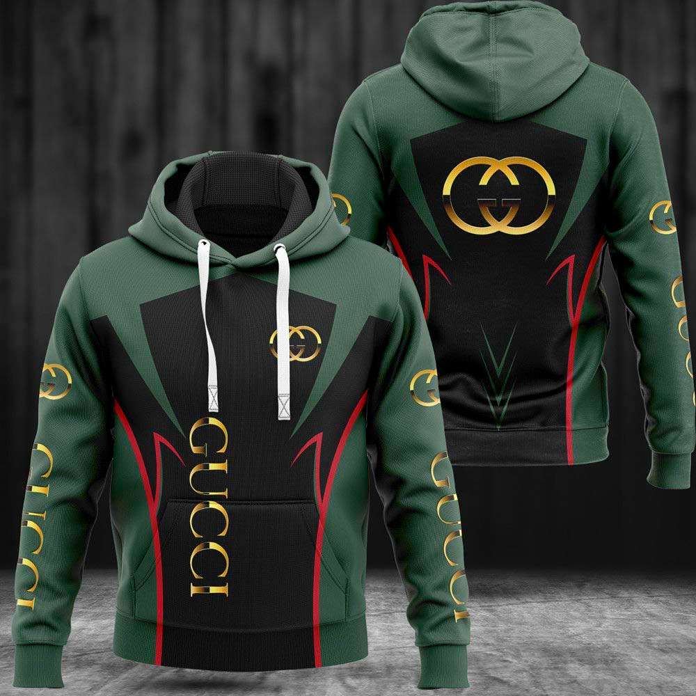 Gucci Green Black Red Hoodie Pants Limited Edition 162 Gucci Green Black Red Hoodie Pants Limited Edition 162