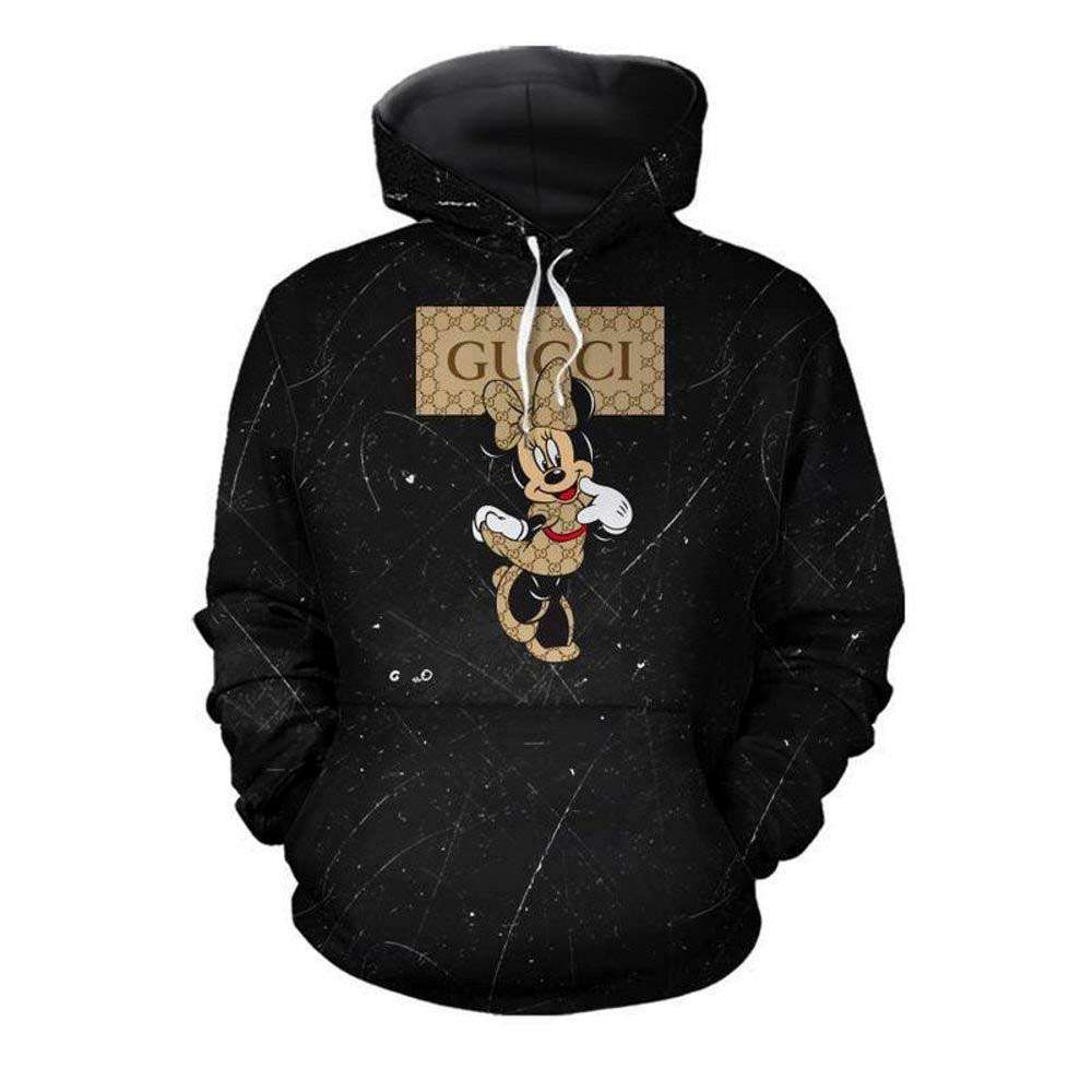 Gucci Black Luxury Brand Hoodie Pants Pod Design 093 Gucci Black Luxury Brand Hoodie Pants Pod Design 093