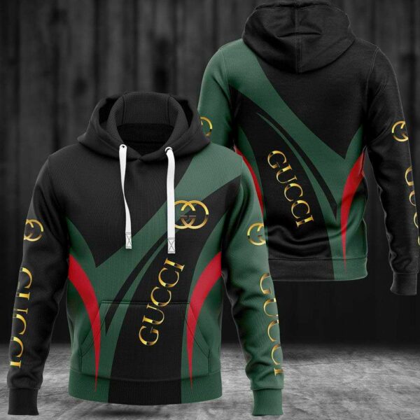 Gucci Black Green Red Luxury Hoodie Pants Limited Edition 207