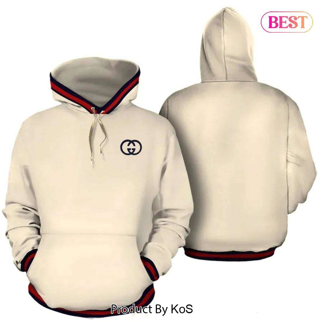 Gucci Beige Unisex Hoodie For Men Women Luxury Brand Clothing Clothes Outfit 291 Gucci Beige Unisex Hoodie For Men Women Luxury Brand Clothing Clothes Outfit 291