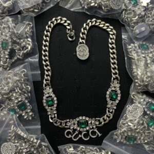 New Collection Fashion Gucci Silver Necklace Women 119