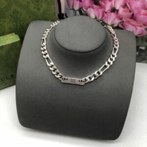 New Collection Fashion Gucci Silver Necklace Women 109