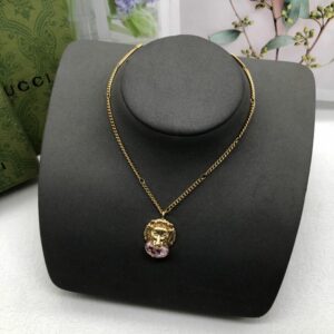 New Collection Fashion Gucci Silver Necklace Women 107