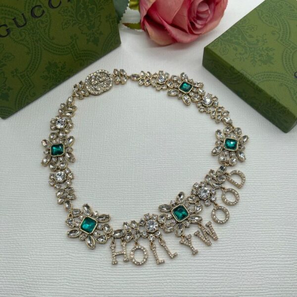 New Collection Fashion Gucci Silver Necklace Women 073
