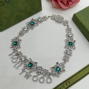 New Collection Fashion Gucci Silver Necklace Women 071