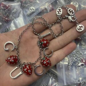 New Collection Fashion Gucci Silver Necklace Women 068