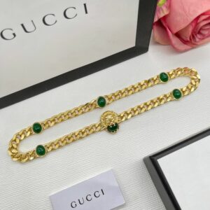 New Collection Fashion Gucci Silver Necklace Women 062