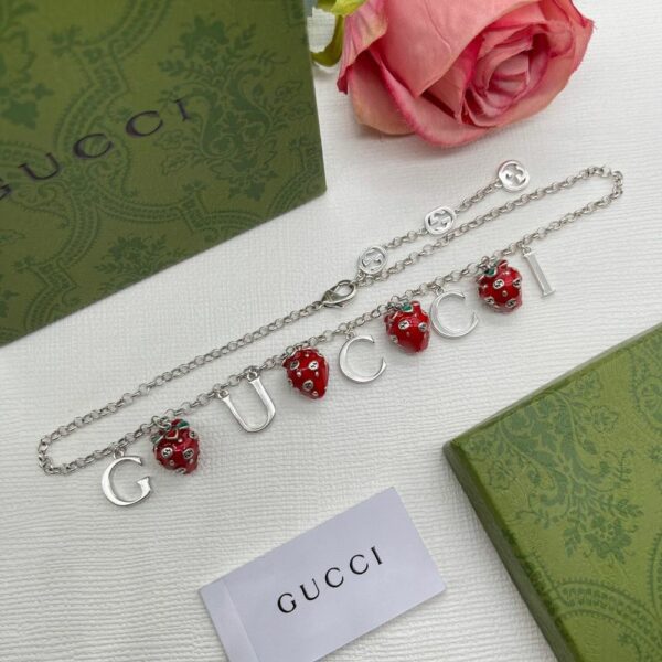 New Collection Fashion Gucci Silver Necklace Women 059