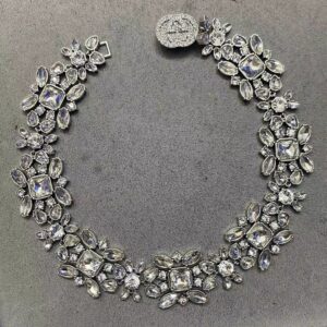 New Collection Fashion Gucci Silver Necklace Women 051