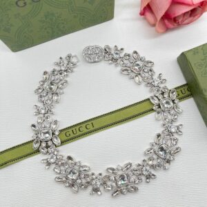 New Collection Fashion Gucci Silver Necklace Women 048