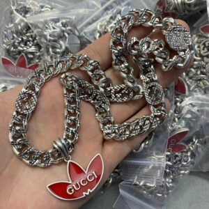 New Collection Fashion Gucci Silver Necklace Women 031