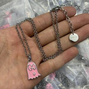 New Collection Fashion Gucci Silver Necklace Women 003