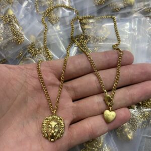 New Collection Fashion Gucci Gold Necklace Women 112