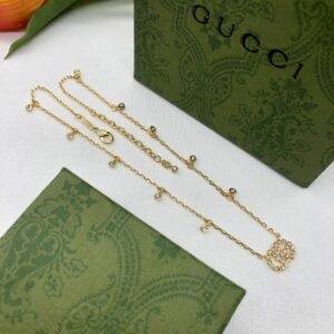 New Collection Fashion Gucci Gold Necklace Women 108