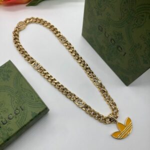 New Collection Fashion Gucci Gold Necklace Women 103