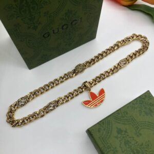 New Collection Fashion Gucci Gold Necklace Women 101