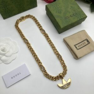 New Collection Fashion Gucci Gold Necklace Women 100