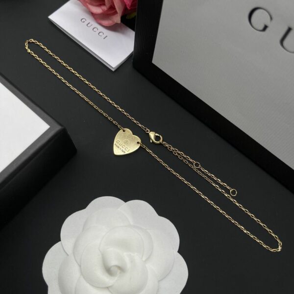 New Collection Fashion Gucci Gold Necklace Women 090