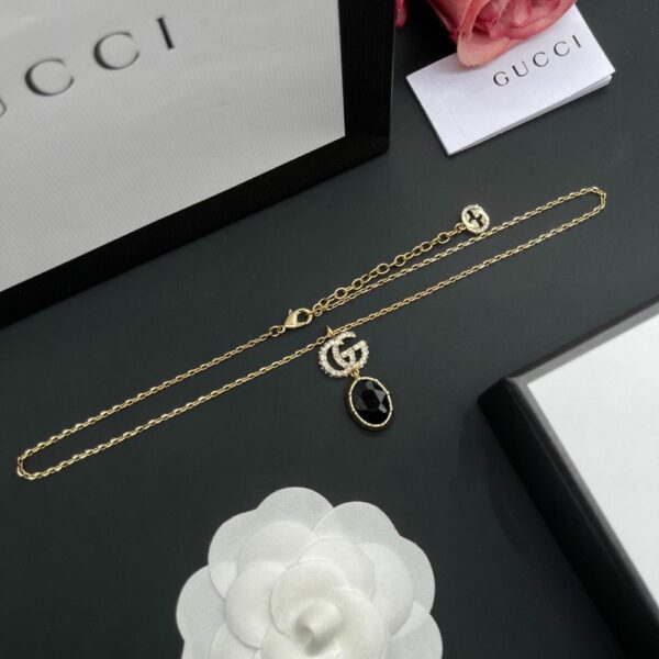 New Collection Fashion Gucci Gold Necklace Women 080
