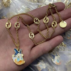 New Collection Fashion Gucci Gold Necklace Women 078