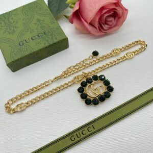 New Collection Fashion Gucci Gold Necklace Women 060