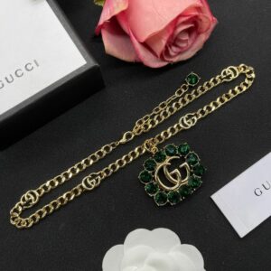 New Collection Fashion Gucci Gold Necklace Women 030