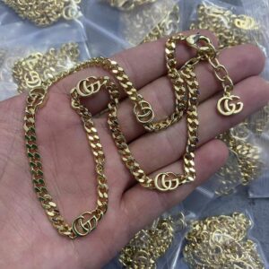 New Collection Fashion Gucci Gold Necklace Women 028