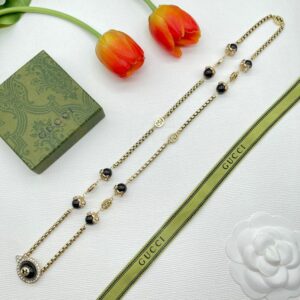New Collection Fashion Gucci Gold Necklace Women 022