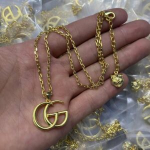 New Collection Fashion Gucci Gold Necklace Women 004