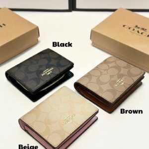 New Collection Fashion Wallet H555 10 Black