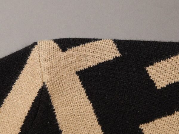 Classic Fendi Pattern Luxury Knit Sweater