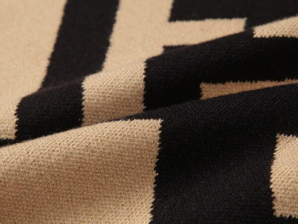 Classic Fendi Pattern Luxury Knit Sweater