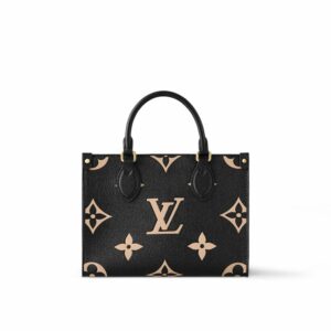 LV OnTheGo PM Tote Bag Black For Women M45659
