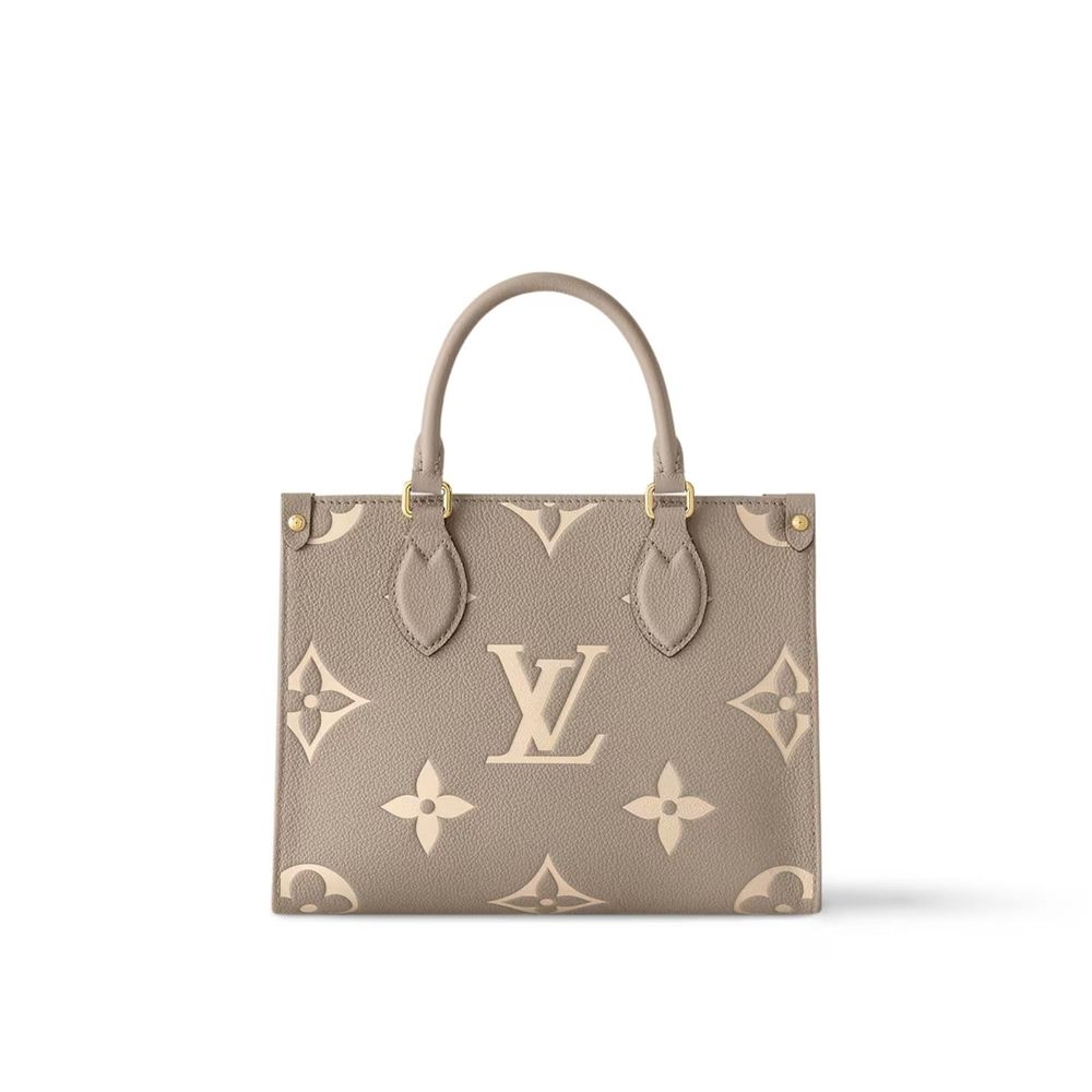 LV OnTheGo PM Bag Bicolor Light-Brown LV OnTheGo PM Bag Bicolor Light-Brown