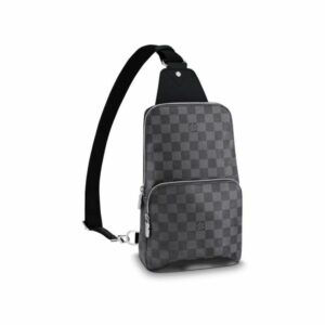 LV Avenue Sling Bag Damier Graphite Canvas For Men N41719