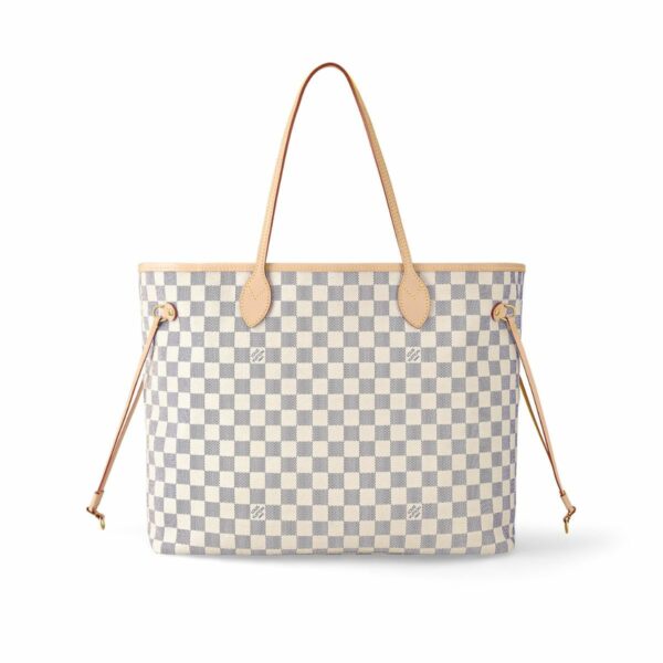LV Neverfull GM Tote Bag Damier Azur Canvas Beige For Women N41360 LV Neverfull GM Tote Bag Damier Azur Canvas Beige For Women N41360
