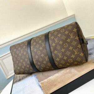 LV Keepall Bandouliere 45 Monogram Macassar Canvas For Men, Travel Bags M56711 4 M56711 45x27x20 gf 4 1751017 result