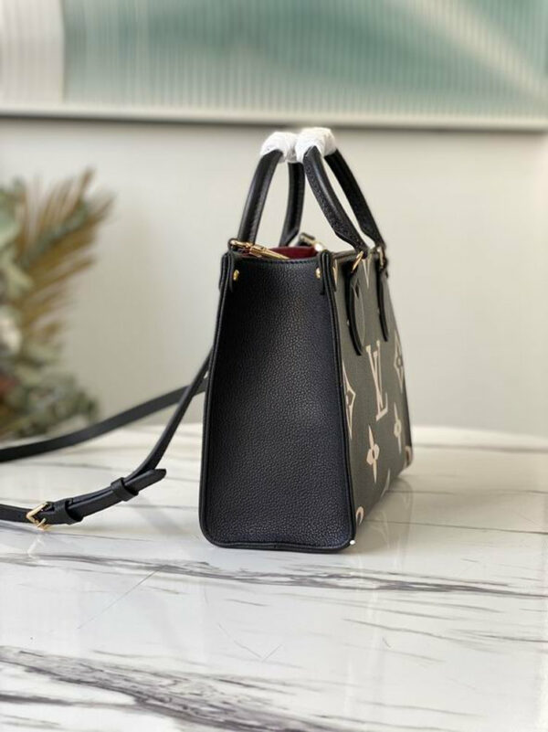 LV OnTheGo PM Tote Bag Black For Women M45659 LV OnTheGo PM Tote Bag Black For Women M45659