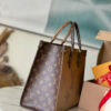 LV OnTheGo MM Monogram And Monogram Reverse Canvas For Women, Shoulder Bags M45321 LV OnTheGo MM Monogram And Monogram Reverse Canvas For Women, Shoulder Bags M45321