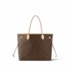 LV Neverfull MM Monogram Canvas Red For Women M46987 LV Neverfull MM Monogram Canvas Red For Women M46987