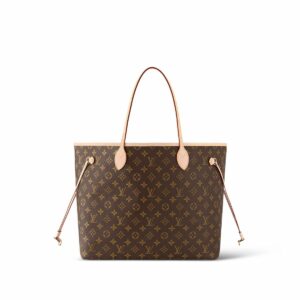 LV Neverfull MM Monogram Canvas Red For Women M46987