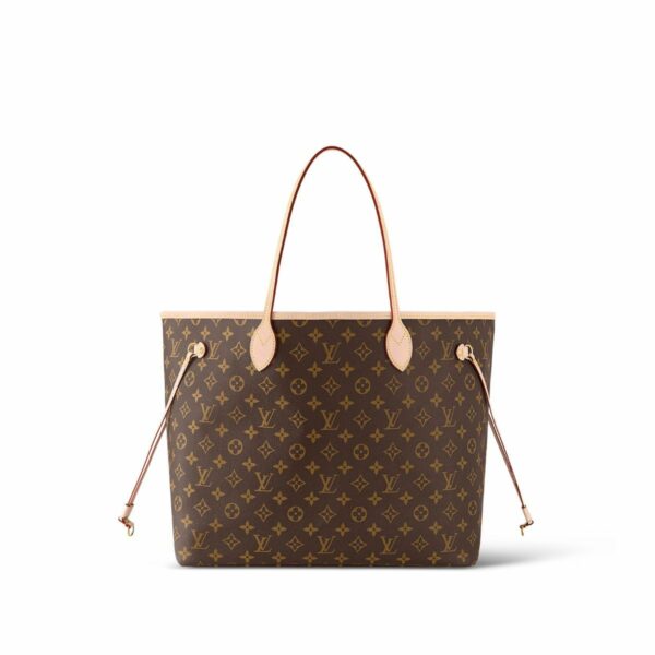 LV Neverfull MM Monogram Canvas Red For Women M46987 LV Neverfull MM Monogram Canvas Red For Women M46987