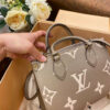 LV OnTheGo PM Bag Bicolor Light-Brown LV OnTheGo PM Bag Bicolor Light-Brown