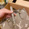 LV OnTheGo PM Bag Bicolor Light-Brown LV OnTheGo PM Bag Bicolor Light-Brown