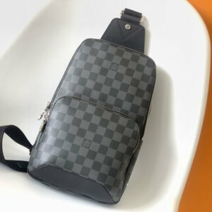 LV Avenue Sling Bag Damier Graphite Canvas For Men N41719