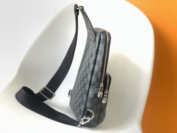 LV Avenue Sling Bag Damier Graphite Canvas For Men N41719 LV Avenue Sling Bag Damier Graphite Canvas For Men N41719