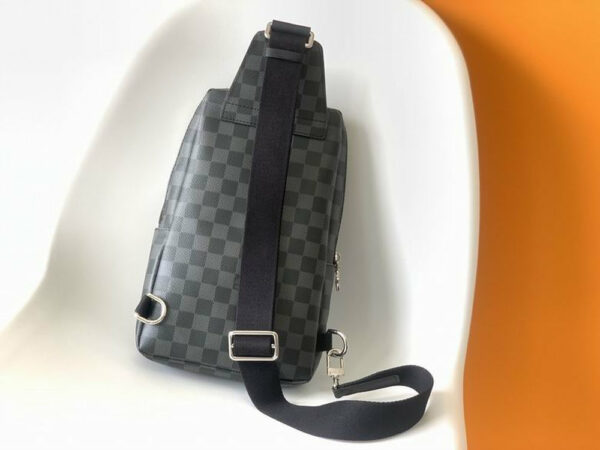LV Avenue Sling Bag Damier Graphite Canvas For Men N41719 LV Avenue Sling Bag Damier Graphite Canvas For Men N41719