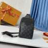 LV Outdoor Slingbag Taigarama Noir Black For Men M30741 LV Outdoor Slingbag Taigarama Noir Black For Men M30741